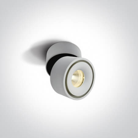 LUBINIS LED ŠVIESTUVAS ONE LIGHT 12108LA/W/V 8W BALTAS