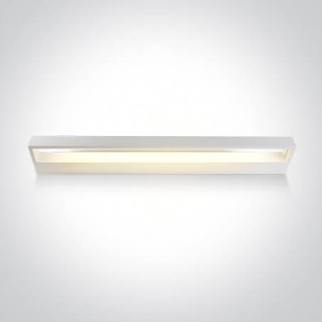 SIENINIS LED ŠVIESTUVAS ONE LIGHT 38010B/W/V L60 23W BALTAS