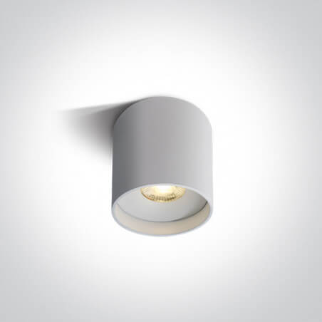 LUBINIS LED ŠVIESTUVAS ONE LIGHT 12108C/W/V 8W BALTAS 12108C/W/V