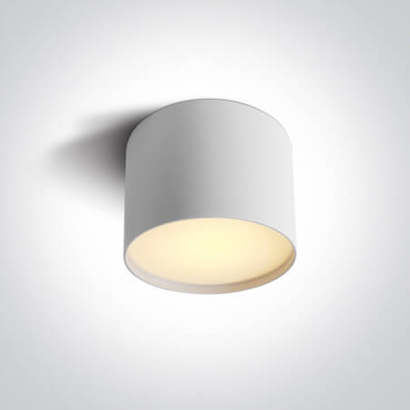 LUBINIS LED ŠVIESTUVAS ONE LIGHT 12109M/W/V D9,5 9W BALTAS