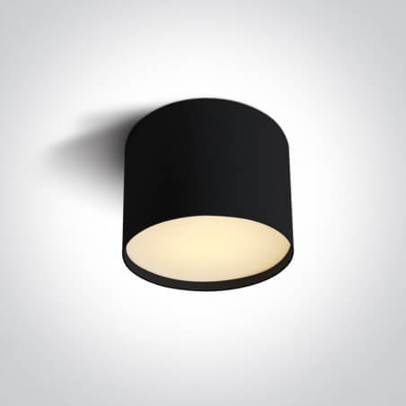 LUBINIS LED ŠVIESTUVAS ONE LIGHT 12109M/B/V D9,5 9W JUODAS