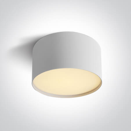 LUBINIS LED ŠVIESTUVAS ONE LIGHT 12114M/W/V D11,8 14W BALTAS