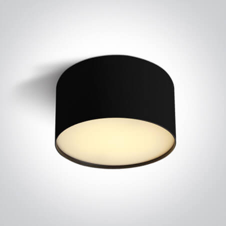 LUBINIS LED ŠVIESTUVAS ONE LIGHT 12114M/B/V D11,8 14W JUODAS
