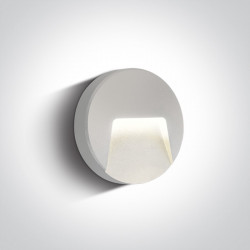 SIENINIS LED ŠVIESTUVAS 67414/W/V 3W BALTAS