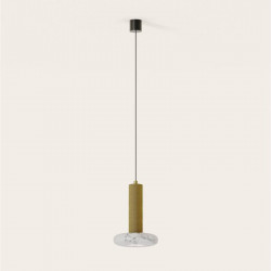 Pakabinamas LED šviestuvas HULO 5W AUKSO SPALVOS