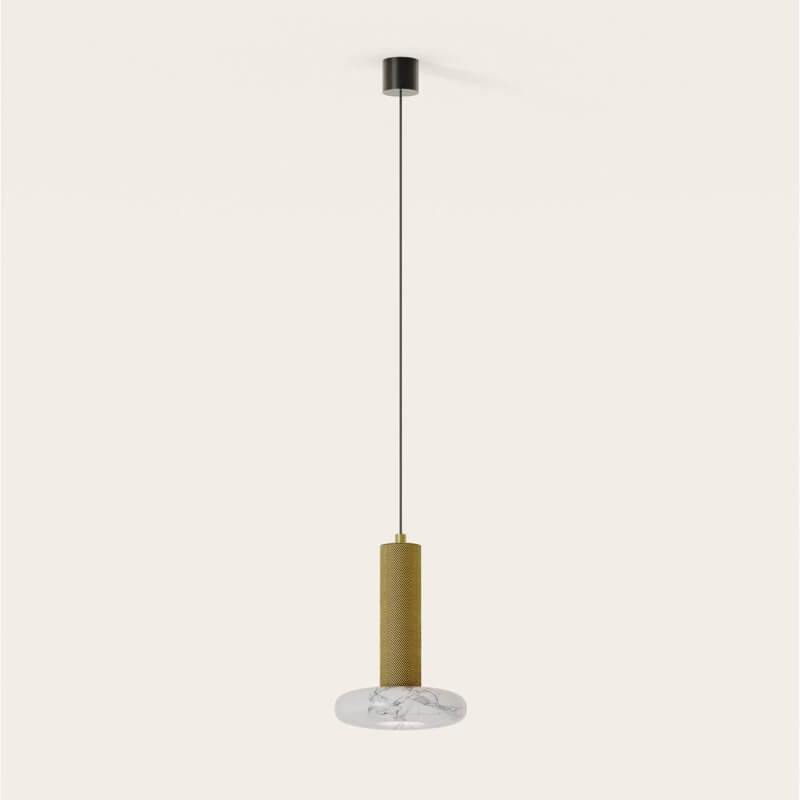 Pakabinamas LED šviestuvas HULO 5W AUKSO SPALVOS | BALTAS