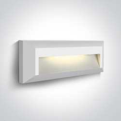 SIENINIS LED ŠVIESTUVAS 67388C/W/V 2W BALTAS