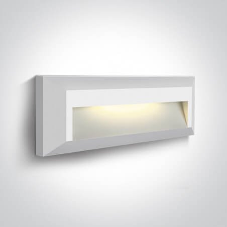 SIENINIS LED ŠVIESTUVAS ONE LIGHT 67388C/W/V 2W BALTAS