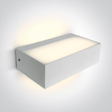 SIENINIS LED ŠVIESTUVAS ONE LIGHT 67392/W/V 7W BALTAS