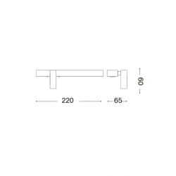 Sieninis LED šviestuvas BONNE NUIT-2 AP 6,5W BALTAS kaina