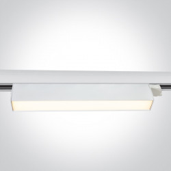 ŠVIESTUVAS 3PH ŠVIESTUVŲ SISTEMAI 65028AT/W/V 24W CCT BALTAS
