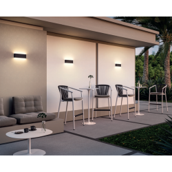 SIENINIS LED ŠVIESTUVAS KLIPPE 24W BALTAS pigiau