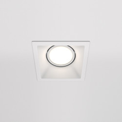 ĮLEIDŽIAMAS ŠVIESTUVAS DOT 1 SQUARE BALTAS kaina