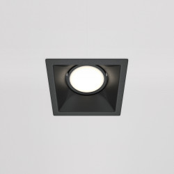 ĮLEIDŽIAMAS ŠVIESTUVAS DOT 1 SQUARE JUODAS kaina