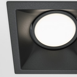 ĮLEIDŽIAMAS ŠVIESTUVAS DOT 1 SQUARE JUODAS pristatymas
