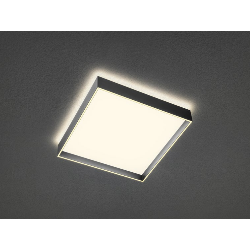 LUBINIS LED ŠVIESTUVAS HOVER 55W CCT JUODAS kaina
