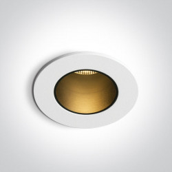 ĮLEIDŽIAMAS LED ŠVIESTUVAS 10112TP/B/W 6,5W IP65 JUODAS kaina