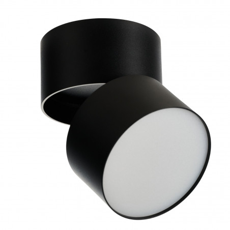LUBINIS LED ŠVIESTUVAS AZZARDO MONA 18W CCT JUODAS AZ6038