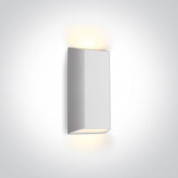 SIENINIS LED ŠVIESTUVAS 67512/W/V 8W BALTAS