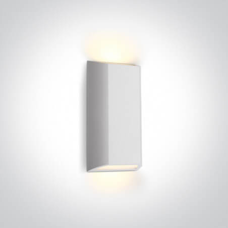 SIENINIS LED ŠVIESTUVAS ONE LIGHT 67512/W/V 8W BALTAS