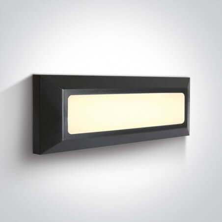 SIENINIS LED ŠVIESTUVAS ONE LIGHT 67394/AN/V 3,5W ANTRACITO SPALVOS