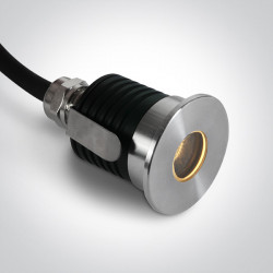 ĮLEIDŽIAMAS LED ŠVIESTUVAS 69068A/W D3,5 2W ALIUMINIO SPALVOS kaina