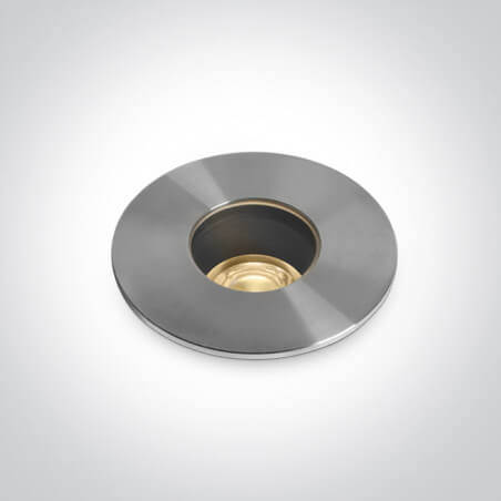 ĮLEIDŽIAMAS LED ŠVIESTUVAS ONE LIGHT 69068C/W D6,5 6,5W ALIUMINIO SPALVOS
