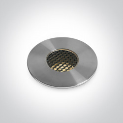 ĮLEIDŽIAMAS LED ŠVIESTUVAS 69068CH/W D6,5 6,5W ALIUMINIO SPALVOS