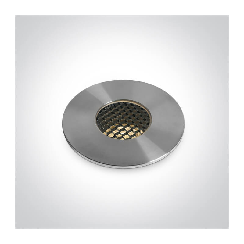ĮLEIDŽIAMAS LED ŠVIESTUVAS ONE LIGHT 69068CH/W D6,5 6,5W ALIUMINIO SPALVOS