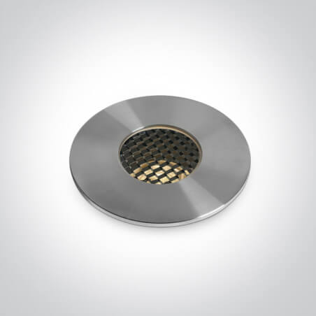 ĮLEIDŽIAMAS LED ŠVIESTUVAS ONE LIGHT 69068CH/W D6,5 6,5W ALIUMINIO SPALVOS