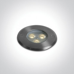 ĮLEIDŽIAMAS LED ŠVIESTUVAS 69076A/W D10 3W ALIUMINIO SPALVOS