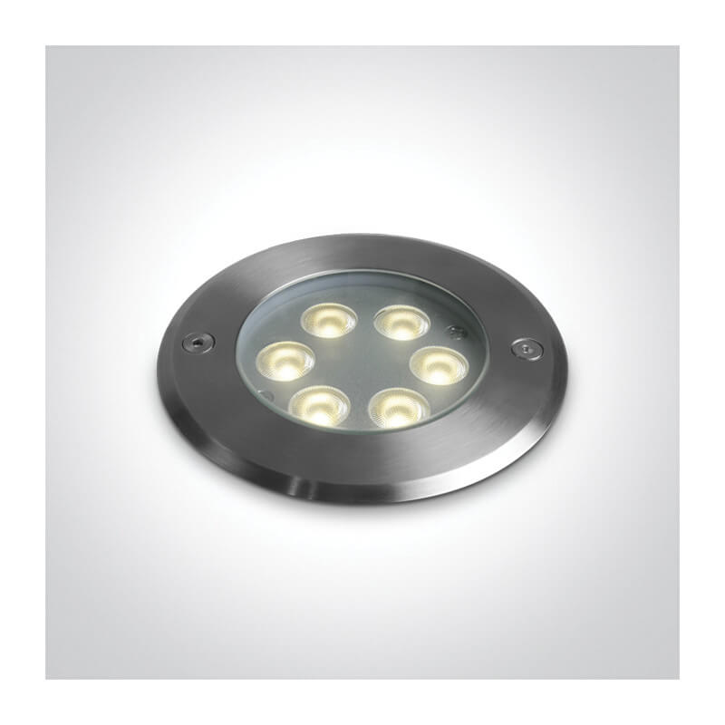 ĮLEIDŽIAMAS LED ŠVIESTUVAS ONE LIGHT 69076B/W D13 6W ALIUMINIO SPALVOS