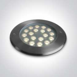 ĮLEIDŽIAMAS LED ŠVIESTUVAS 69076D/W D21 18W ALIUMINIO SPALVOS