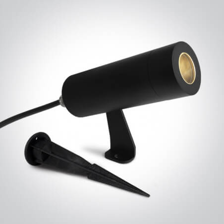 KRYPTINIS LED ŠVIESTUVAS ONE LIGHT 67538C/B/W 12W JUODAS