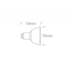 LED LEMPUTĖ GU10 7W CCT kaina