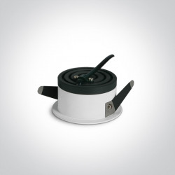 ĮLEIDŽIAMAS LED ŠVIESTUVAS 10106DH/W/V 6,5W CCT BALTAS kaina