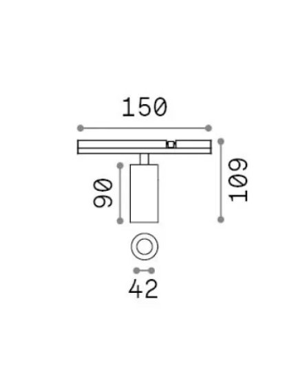 ŠVIESTUVAS STICK MAGNETINEI SISTEMAI STICK 364124