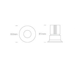 ĮLEIDŽIAMAS LED ŠVIESTUVAS 10112TP/W/V 12W BALTAS pigiau