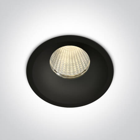 ĮLEIDŽIAMAS LED ŠVIESTUVAS  ONE LIGHT 10112TP/B/V 12W JUODAS
