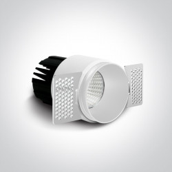 PRIGLAISTOMAS LED ŠVIESTUVAS 10112BTR/W/V 12W BALTAS kaina