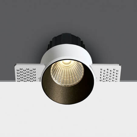 PRIGLAISTOMAS LED ŠVIESTUVAS ONE LIGHT 10112BTR/B/V 12W JUODAS
