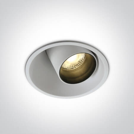 ĮLEIDŽIAMAS LED ŠVIESTUVAS ONE LIGHT 11111C/W/V 12W BALTAS