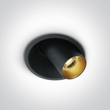 ĮLEIDŽIAMAS LED ŠVIESTUVAS ONE LIGHT 11107C/B/V 6,5W JUODAS