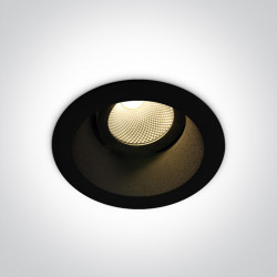 ĮLEIDŽIAMAS LED ŠVIESTUVAS 11107FD/B/V 7W JUODAS