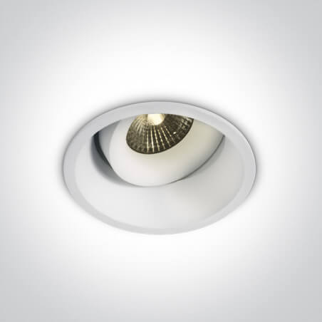 ĮLEIDŽIAMAS LED ŠVIESTUVAS ONE LIGHT 11107FD/W/V 7W BALTAS