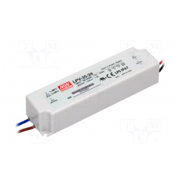 Impulsinis LED maitinimo šaltinis 24V 35W 1,5A IP67