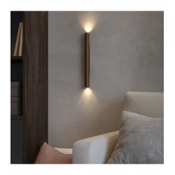SIENINIS LED ŠVIESTUVAS CRISP H35 6,6W 3000K RUDAS pigiau