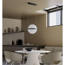 PAKABINAMAS LED ŠVIESTUVAS ATLAS 34W 3000K JUODAS pigiau
