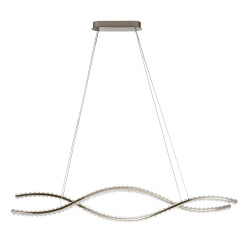 PAKABINAMAS LED ŠVIESTUVAS SPARK WAVES 120 68W CCT CHROMO SPALVOS