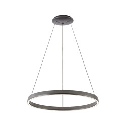 Pakabinamas LED šviestuvas VENUS D60 40W CCT JUODAS